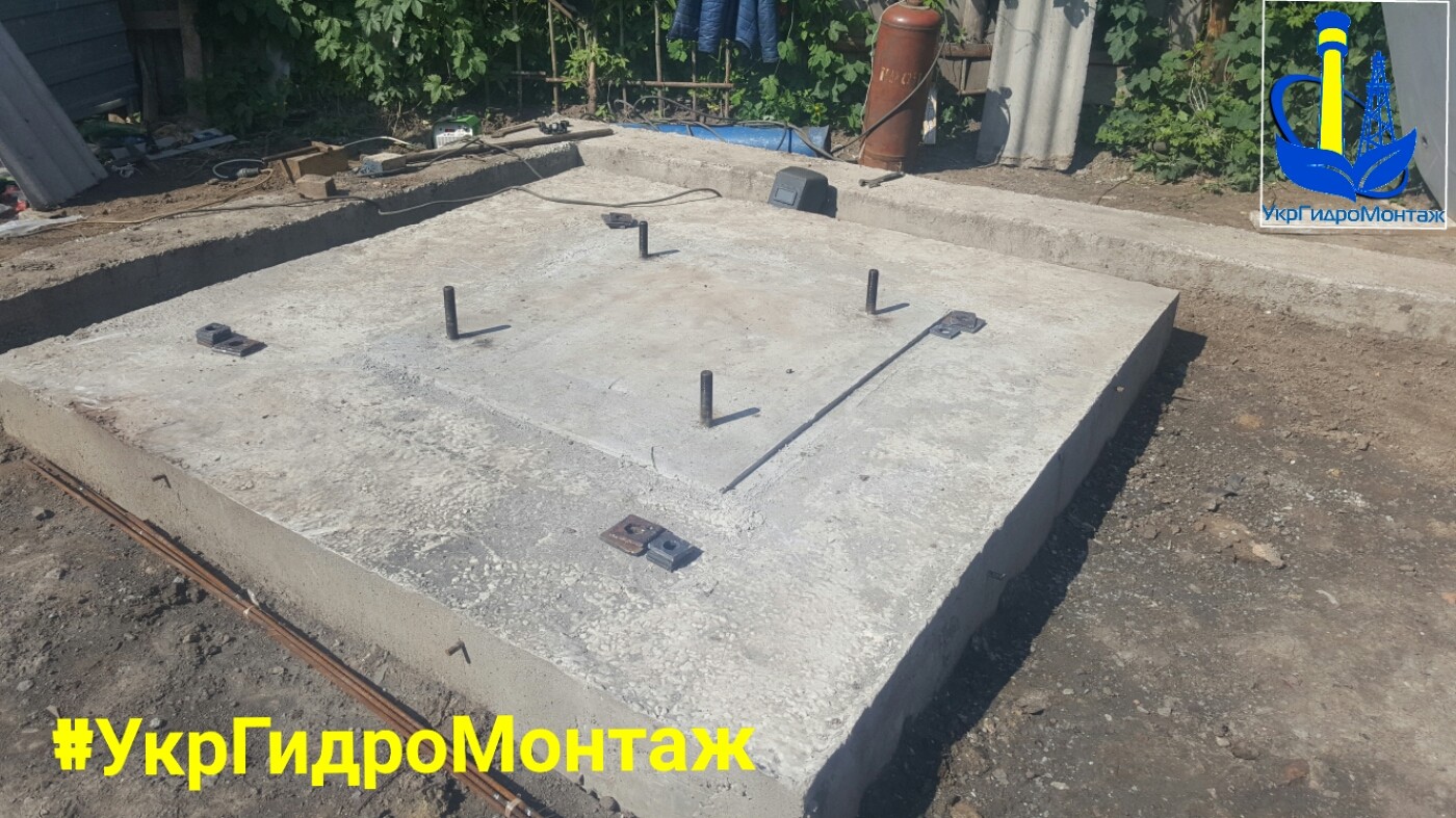 Устройство (заливка) фундаменту під водонапірну башту Рожновського ВБР, реставрація вся Україна